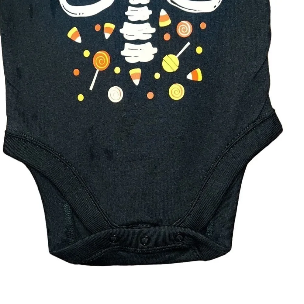 Children's Place Halloween Glow-in-the-Dark Graphic Onesie *Free Gift Included*